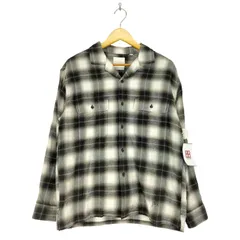 ユニクロ UNIQLO ブラッシュドコットンオーバーサイズシャツ メンズ  M