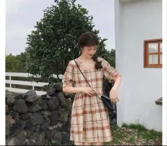 新品 CHECK ベビードール ONE PIECE