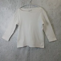 URBAN RESEARCH DOORS アーバンリサーチドアーズ レディース リブ編み カットソー ホワイト Mサイズ 〇◇