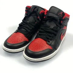 【姫路東店】 中古 NIKE | ナイキ スニーカー AIR JORDAN 1 MID DQ8426-067 28.5cm レッド 【126】