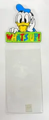 東京ディズニーランド 旧チケットホルダー ドナルド/WHAT'S UP! 当時物