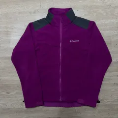 Columbia コロンビア 刺繍 ロゴ フリース アウター