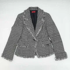 PARAVION　パラビオン　ジャケット　ブラック・ホワイト　Lサイズ　□□