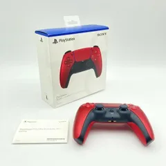 【中古】ｹﾞｰﾑOP）【ジャンク】SONY/DualSense ワイヤレスコントローラー　ヴォルカニックレッド/CFI-ZCT1J/※スティック軸ズレ[6][240006563358]