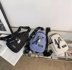 ショルダーバッグ メンズ ボディバッグ ウエストバッグ  ボディバッグ 男女兼用 キッズ ジュニア 小学生 中学生 軽量 大容量 多機能 胸バッグ ショルダーバッグ 斜め掛け