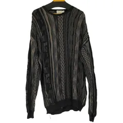 80s 【USA製】St.Croixセントクロイウールカーディガン ブラックXL 80s 【USA製】St.Croixセントクロイウールカーディガン ブラックXL