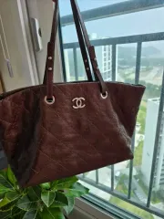 シャネル On The Road ショッパー ショルダーバッグ