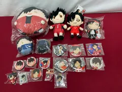 ハイキュー！！ 黒尾鉄朗 くろお てつろう Kuroo Tetsuro ぬいぐるみ バッジ 他 グッズ セット Haikyu!!　710