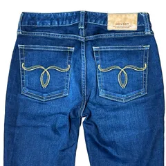 MOUSSY WF Rebirth embroidery SKINNY スキニーデニム インディゴ サイズS レディースS マウジー