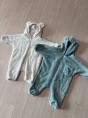 パパふわふわクマ ボディスーツ s(12m)+m(24m) まとめ売り