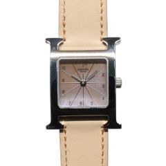 極美品 エルメスHERMES HウォッチHH1.210 ロングベルト レディース 