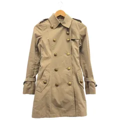BURBERRY BLUE LABEL (バーバリーブルーレーベル) ★ ④ E1A19-133-40 トレンチコート レディース ベージュ 36