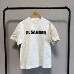 JIL SANDER/ジルサンダー/ホワイト ロゴ Tシャツ