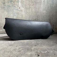 Uni&co. メッセンジャーバッグ S ファスナー付き ブラック