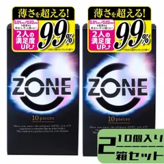 86【2箱セット コンドーム ジェクス ZONE ゾーン 10個入】 JEX スキン 避妊具 ゴムのサムネイル