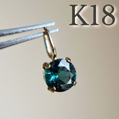 K18 天然石スフェーン oval ペンダントトップ 希少宝石 - メルカリ