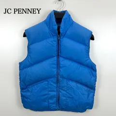 JC PENNEY 90s USA vintage DOWN vest S JCペニー ダウンベスト 青 ヴィンテージ インナーダウン アメカジ 古着のサムネイル