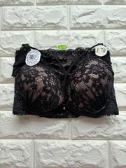 ♡新品 ラスト1点♡E70 ブラックレース ブラ＆ショーツセット
