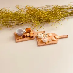 きゃら様専用ページ　樹脂粘土ミニチュアパン・スイーツ・フード