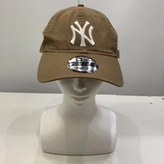 NEW ERA/ニューエラ CAP キャップ 帽子 9TWENTY ニューヨークヤンキース ワンポイント刺繡 VIETNAM製 ブラウン