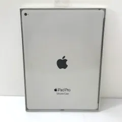 未開封品 Apple MK0E2FE／A iPad Pro 12.9インチ用 Silicone Case シリコンケース ホワイト ※パッケージ汚れ有