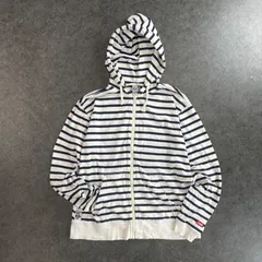 CHUMS Full Zip Hoodie チャムス パーカー フーディー ジップアップ フルジップ ジャケット ボーダー メンズ XL CH01-1482