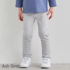 [アッシュグレー]子供服 パンツ ベビー キッズ マタニティ スパッツ レギンス ズボン 80 90 100 110 120 130 140 150 160 evercloset ever closet エバクロ エバークローゼットのサムネイル