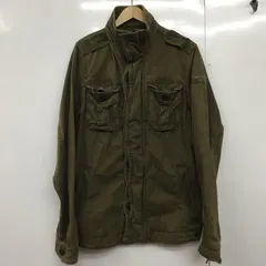 ABERCROMBIE&FITCH アバクロンビーアンドフィッチ ジャケット、上着 ジャケット、ブレザー ジップアップジャケット アウター スタンドネック ミリタリージャケット