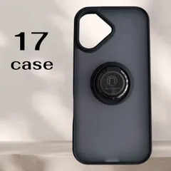 新品　iPhone17 case  磁気リング付き  半透明　マットクリアケース　スマホケース　 保護 カバー　耐衝撃　軽量