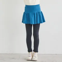 [ダークブルーB]子供服 スカッツ ベビー キッズ マタニティ パンツ スパッツ レギンス 80 90 100 110 120 130 140 150 160 evercloset ever closet エバクロ エバークローゼット
