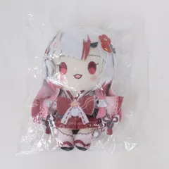 【★加古川物流】中古 未開封 百鬼あやめ 巫女衣装ver. 誕生日記念2024ぬいぐるみキーホルダー ホロライブ【718】
