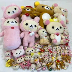 02w21621 リラックマ ぬいぐるみ・マスコット まとめ売り 57点 リラックマ/コリラックマ/他 サンエックス 現状品【中古品】