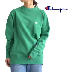 2026春夏新色 チャンピオン トレーナー Champion スウェット クルーネック 裏毛  メンズ レディース 男女兼用 定番 カジュアル  S M L XL XXL C3-Y035 緑 グリーン 540グリーン