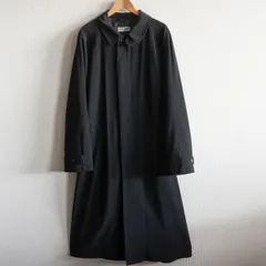 【90s/アーカイブ】GIORGIO ARMANI【ステンカラー コート】ブラック 48 ジョルジオアルマーニ 25120553