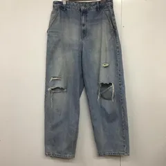 ZARA ザラ パンツ デニム、ジーンズ デニムパンツ ワイドパンツ カジュアルパンツ