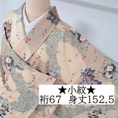 袷】西岡都巳二 紅型 訪問着12084 - メルカリ