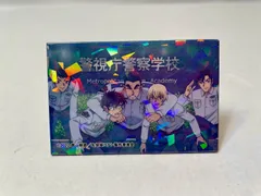 A2323・名探偵コナン 警察学校組 ホログラム スクエア缶バッジ 2022