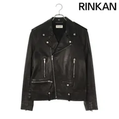 KW⭐︎サンローラングレー ライダースジャケット KW⭐︎サンローラングレー ライダースジャケット KW⭐︎サンローラン