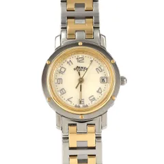 エルメス クリッパーナクレ コンビ CL4.220 SSxGP クォーツ - メルカリ