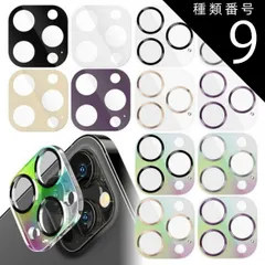 種類9：ブラックパネル iPhone 14Pro iPhone 14ProMax カメラ レンズ カバー 保護 フィルム フル プロテクター 背面カメラ ガラスフィルム 一体型 【定形外郵便にて発送】【1/7発送予定】