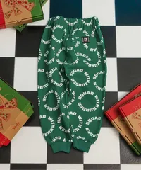 アメリカンダイナー総柄カットソーパンツ 10分丈　BREEZE　J120906　グリーン