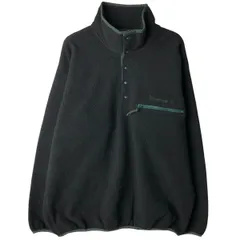 古着 90年代 ティンバーランド Timberland WEATHERGEAR ハーフスナップ フリースプルオーバー USA製 メンズL相当 ヴィンテージ/eaa599927