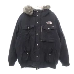 ザノースフェイス THE NORTH FACE GOTHAM JACKET ダウンジャケット フェイクファー付き XL ブラック ND01557 /UO ■GY01
