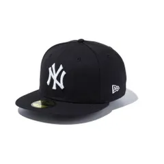 【7-1/2[59.6cm] ヤンキース-ブラックホワイト】ニューエラ NEW ERA カスタム 59FIFTY キャップ