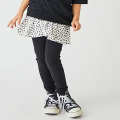 [E.ホワイト]子供服 スカッツ ベビー キッズ ベビー マタニティ スパッツ レギンス 80 90 100 110 120 130 140 150 160 evercloset ever closet エバクロ エバークローゼット