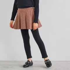 [F.ブラウン]子供服 スカッツ ベビー キッズ ベビー マタニティ スパッツ レギンス 80 90 100 110 120 130 140 150 160 evercloset ever closet エバクロ エバークローゼット