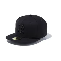 【7-1/8[56.8cm] ヤンキース-ブラックブラック】ニューエラ NEW ERA カスタム 59FIFTY キャップ