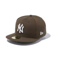 【7-1/8[56.8cm] ヤンキース-ブラウンホワイト】ニューエラ NEW ERA カスタム 59FIFTY キャップ