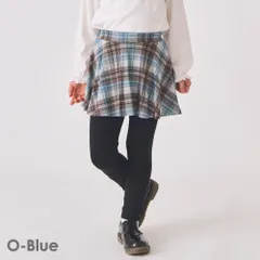 [O.ブルー]子供服 スカッツ ベビー キッズ ベビー マタニティ スパッツ レギンス 80 90 100 110 120 130 140 150 160 evercloset ever closet エバクロ エバークローゼット