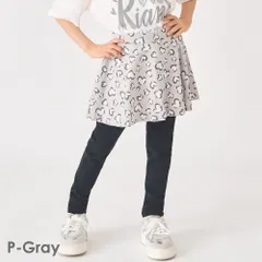 [P.グレー]子供服 スカッツ ベビー キッズ ベビー マタニティ スパッツ レギンス 80 90 100 110 120 130 140 150 160 evercloset ever closet エバクロ エバークローゼット